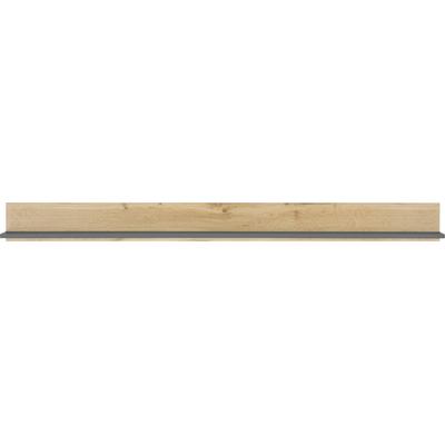 Wandregal HOME AFFAIRE "CiTY/GiRON", grau (anthrazit), B:100cm H:15cm T:17cm, Holzwerkstoff, Regale, Wandregal