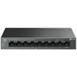 TP-Link LS109P - PoE-Schalter (9 Ports), Netzwerk Switch, Schwarz