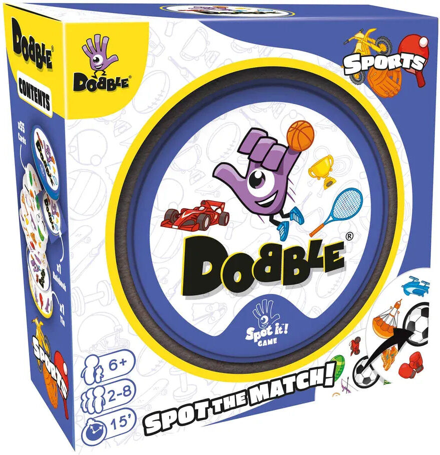 Dobble Sports (Eco Sleeve) for Ages 6+, Card Game by Zygomatic