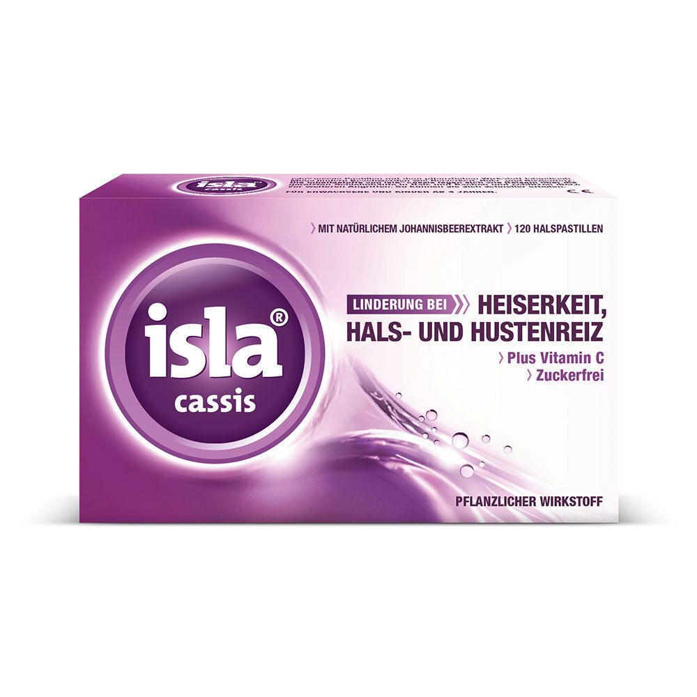 Isla Cassis Pastillen 120 St