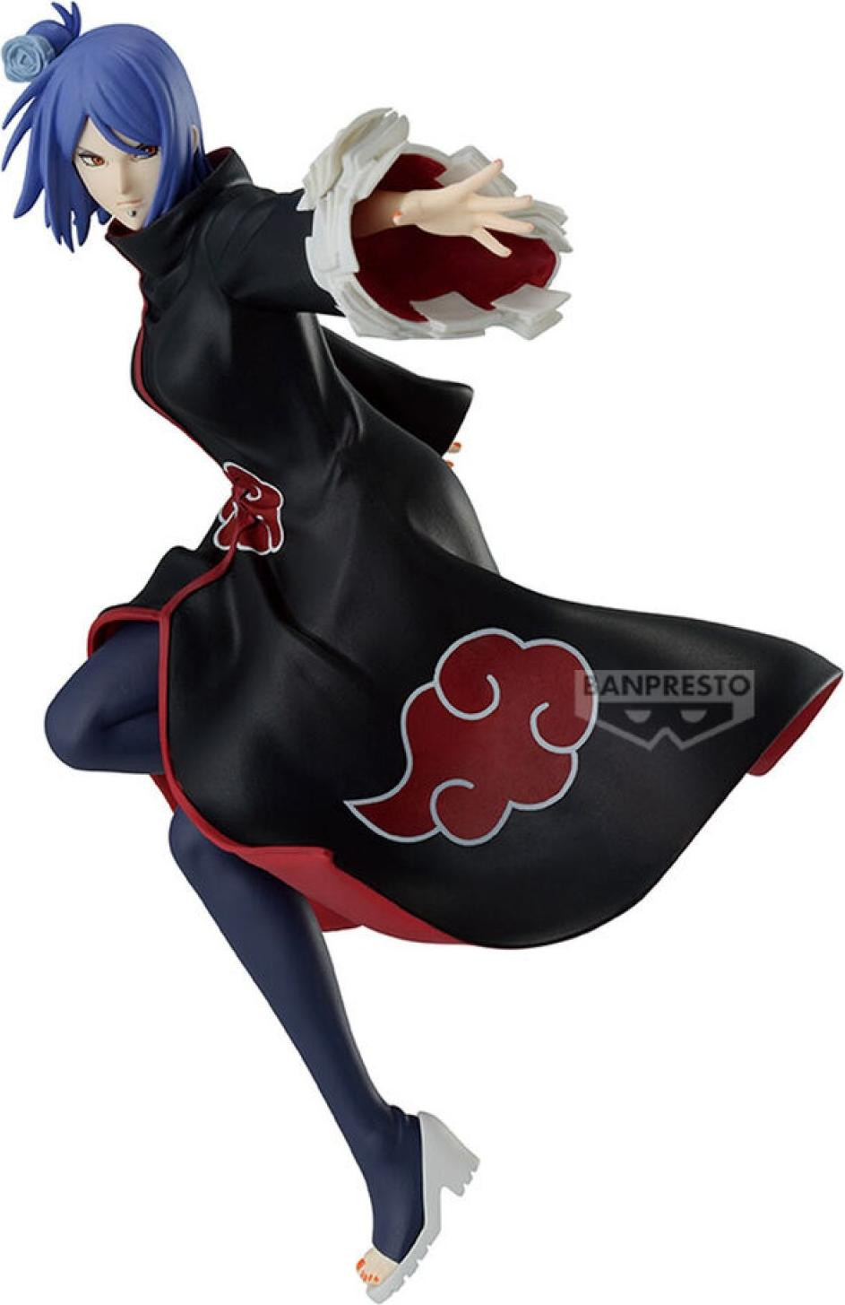 Banpresto Naruto Shippuden Konan vibrerende figuur 15 cm