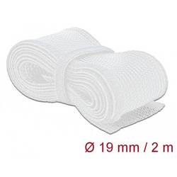 Delock 20702 20702 Geflechtschlauch Weiß Polyester 2 m 12 mm (max) 1 St.