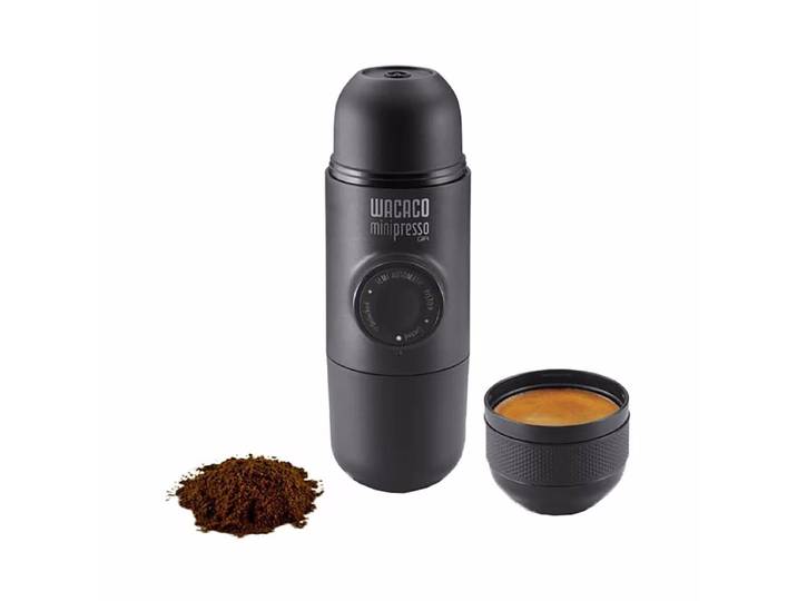 Wacaco Minipresso GR Tragbare Espressomaschine – Kapselmaschine Divers – schwarz