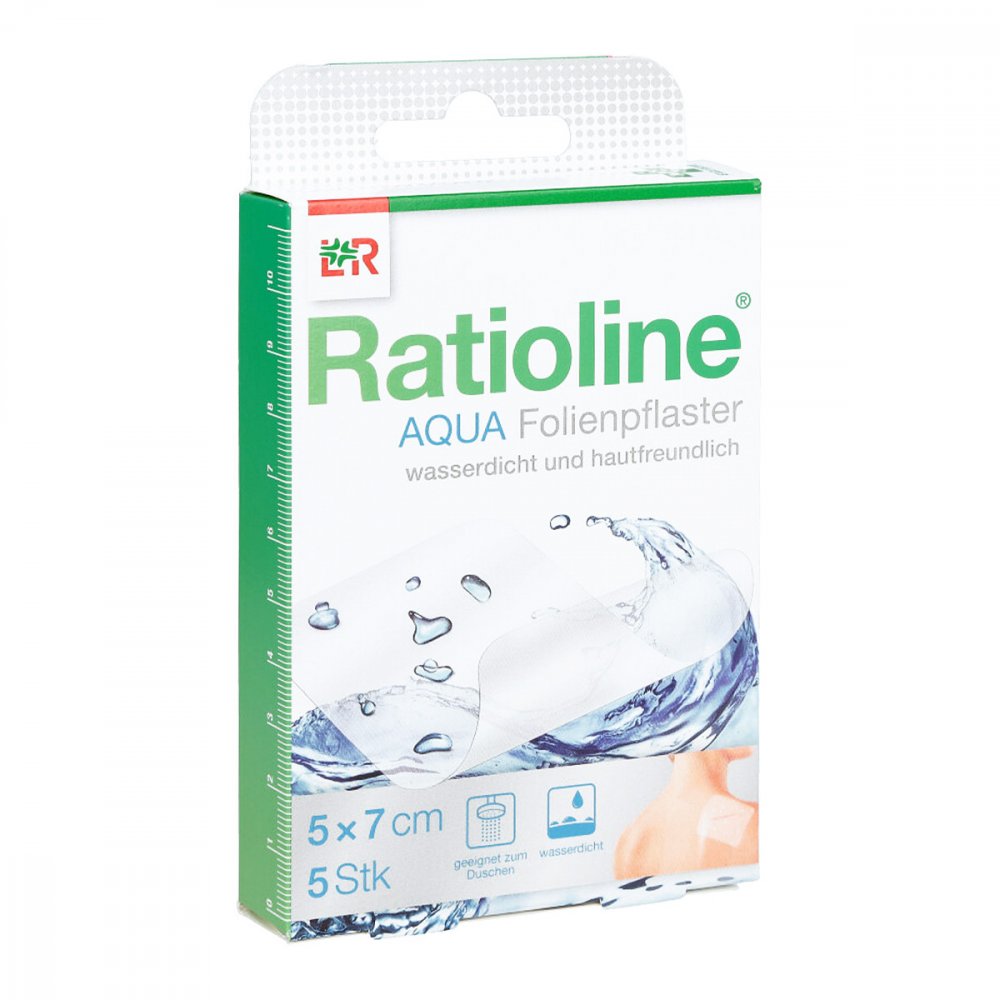 Lohmann & Rauscher GmbH & Co.KG Ratioline aqua Duschpflaster 5x7 cm 01805409