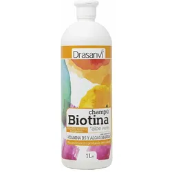 Drasanvi, Shampoo, Biotin and Aloe Vera Shampoo for Dry and Dull Hair (Flüssiges Shampoo, 1000 ml)