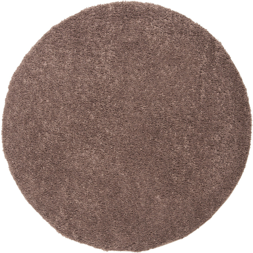 Mack + Milo Peake Area Rug Light Brown Round 201 cm