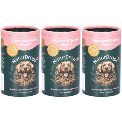 Naturdrops Knochen & Gelenk Protect f.Hunde x3 3x250 g