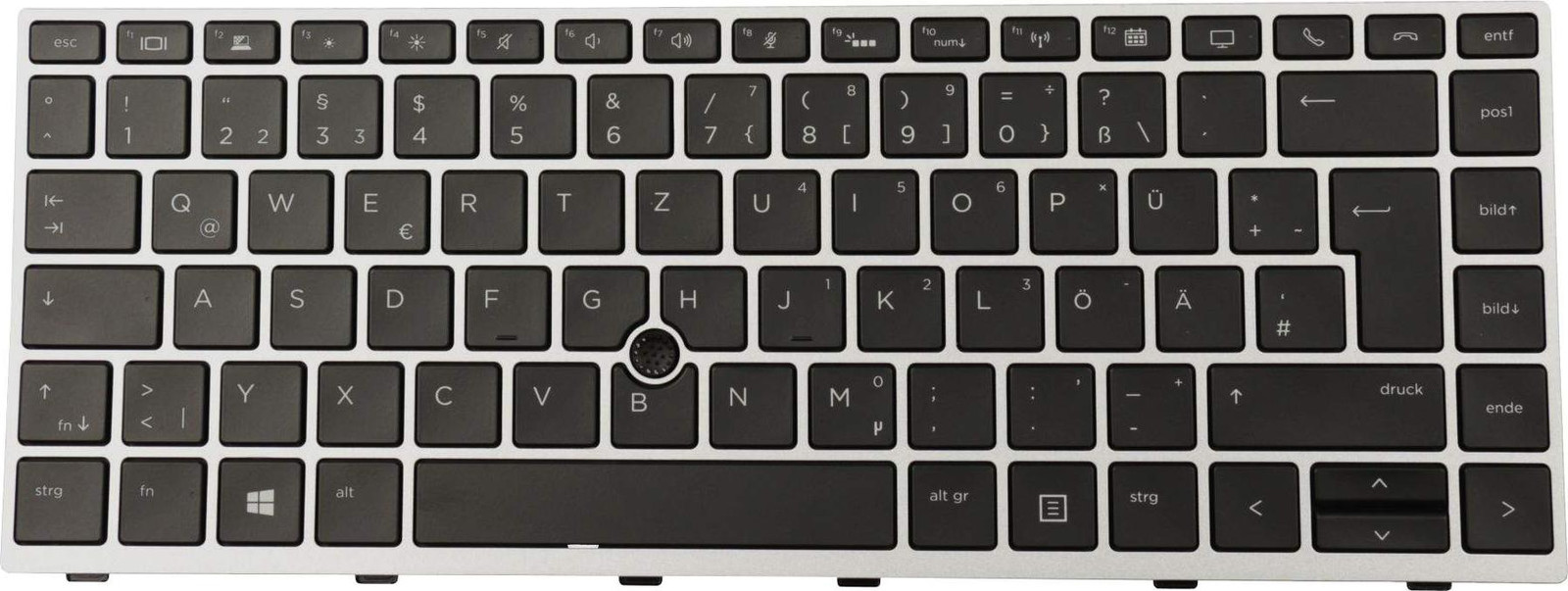 HP toetsenbord Duits toetsenbord layout