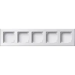 Gira Profil 5-fach Profil 55 reinweiss 136427