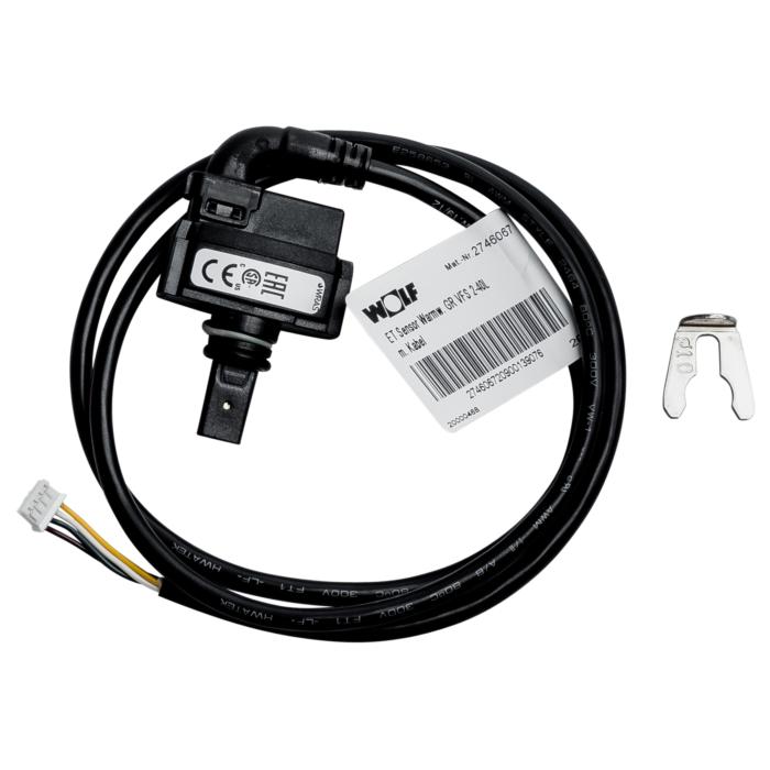 Wolf Sensor Warmw. GR VFS 2-40L m. Kabel 2746067 für FWS-2-80