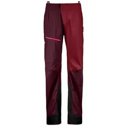 Ortovox Damen Hose 3L Ortler Pants dark blood - M - M