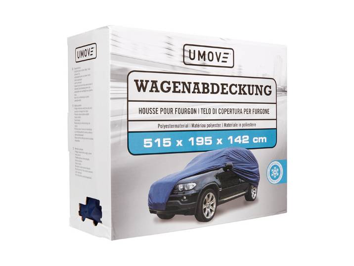 Umove Vollgarage Van Blau 5.15 × 1.95 × 1.42 m