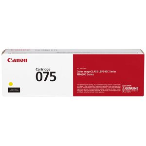 Canon Toner 075, 6362C002 gelb, 1300 Seiten