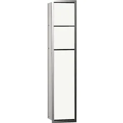 WC-Modul emco asis 150 unterputz, Höhe 809mm, chrom/optiwhite