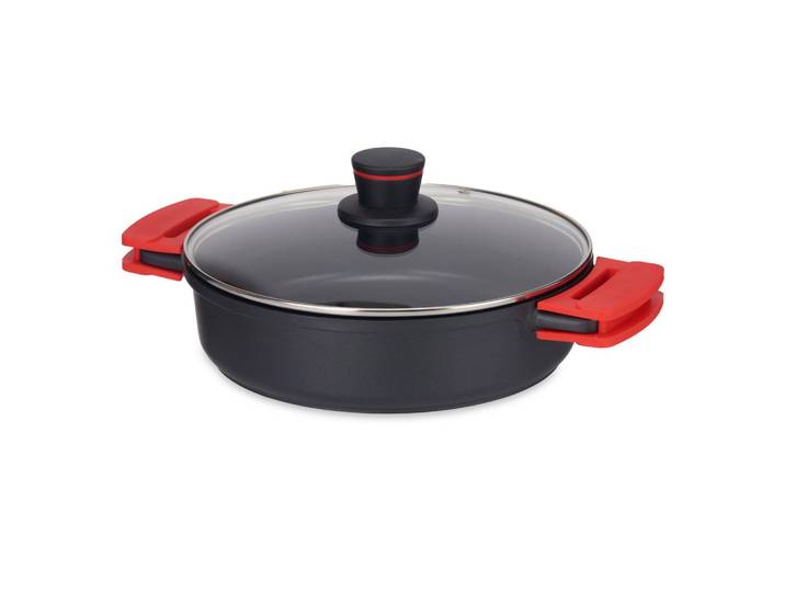 Kinvara Topf Molten Ø 28 cm, Schwarz, Metall, Kochgeschirr, Töpfe, Diverse Spezialtöpfe