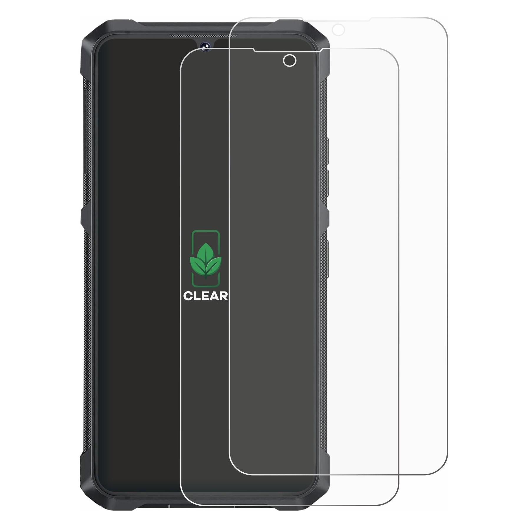 ScreenLeaf Schutzfolie für Cubot King Kong ES 3 Displayschutz Display Schutz Folie Klar Transparent (2 Stk., Cubot King Kong 3) (6162940)