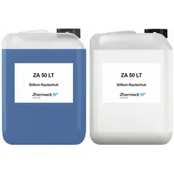 Zhermack Silikon Kautschuk ZA 50 LT Shore Härte 50 mittelhart blau
