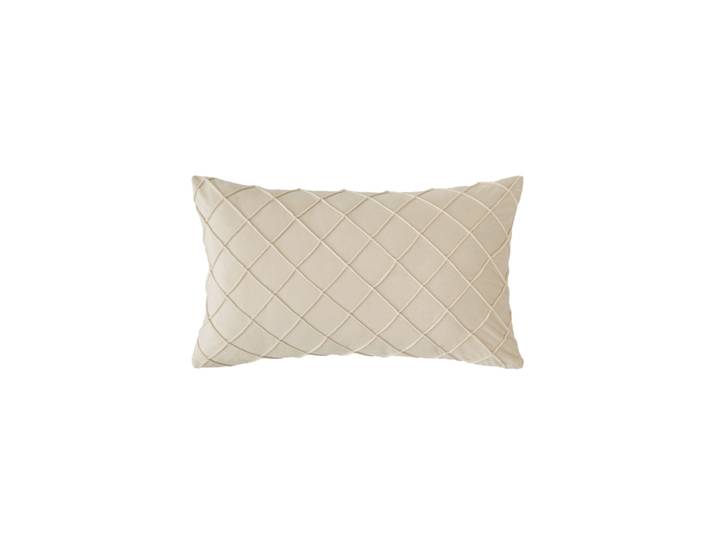 Kissen CARO beige 50 x 30 cm