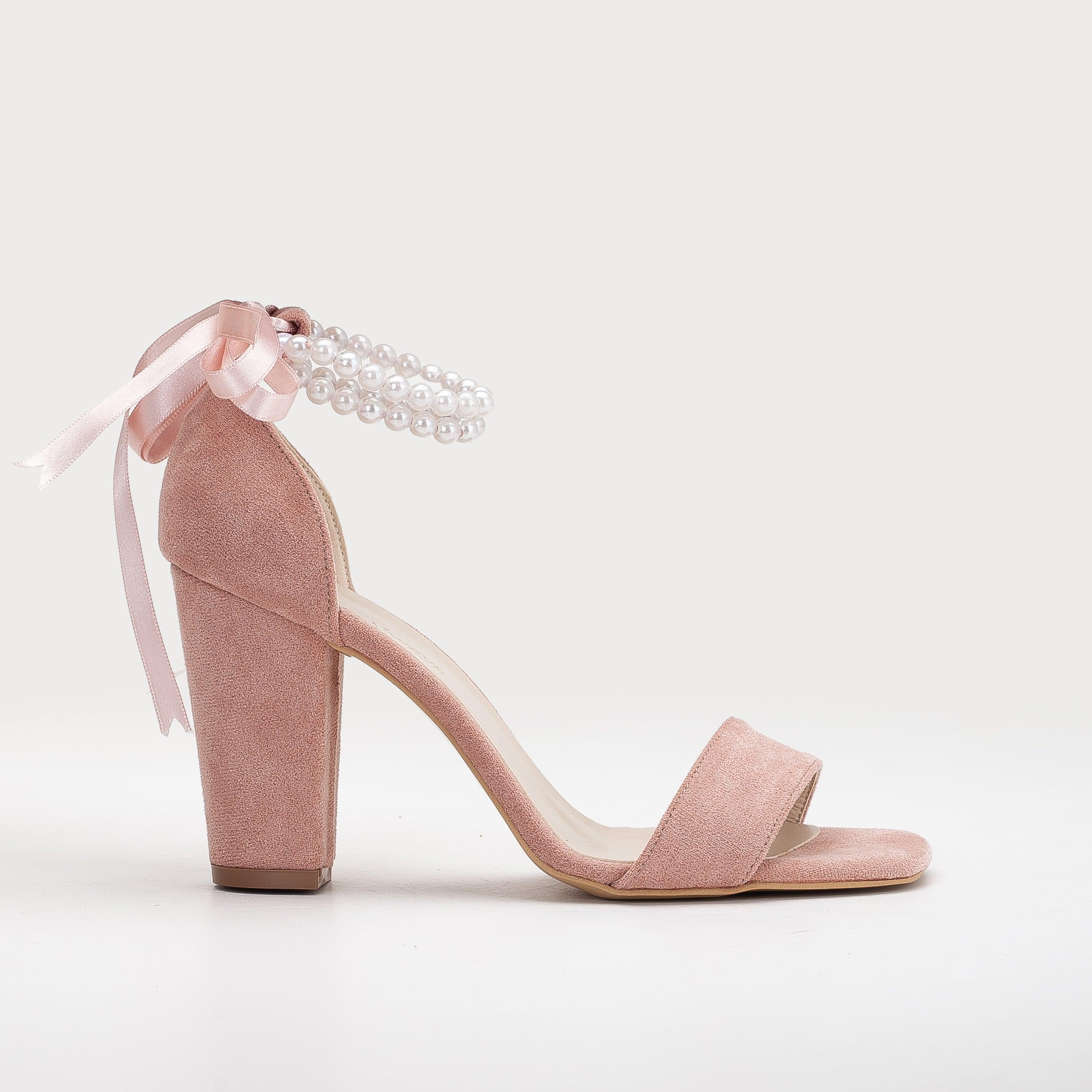 Melissa Block Absätze Sandalen with Pearls