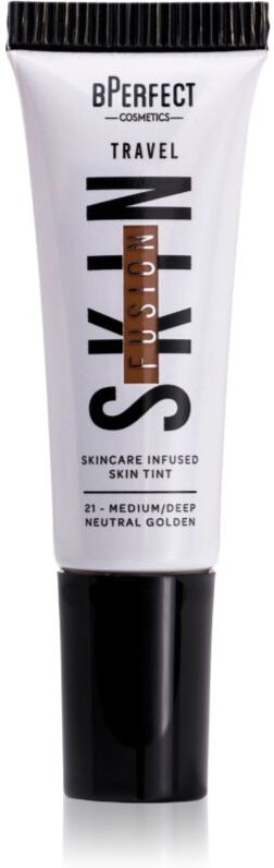 BPerfect Skin Fusion Travel mini toning cream travel pack shade medium/deep neutral golden 10 ml