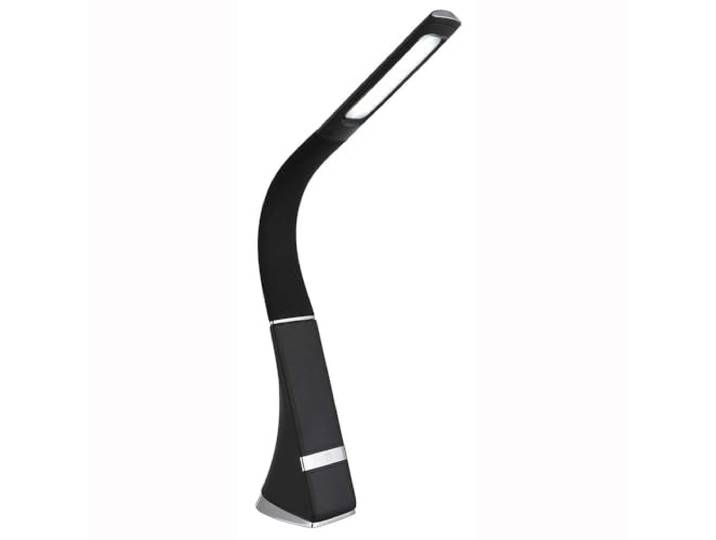 Tischleuchte LED Leselampe Beistelllampe schwarz satiniert Touch-Dimmer H 50 cm