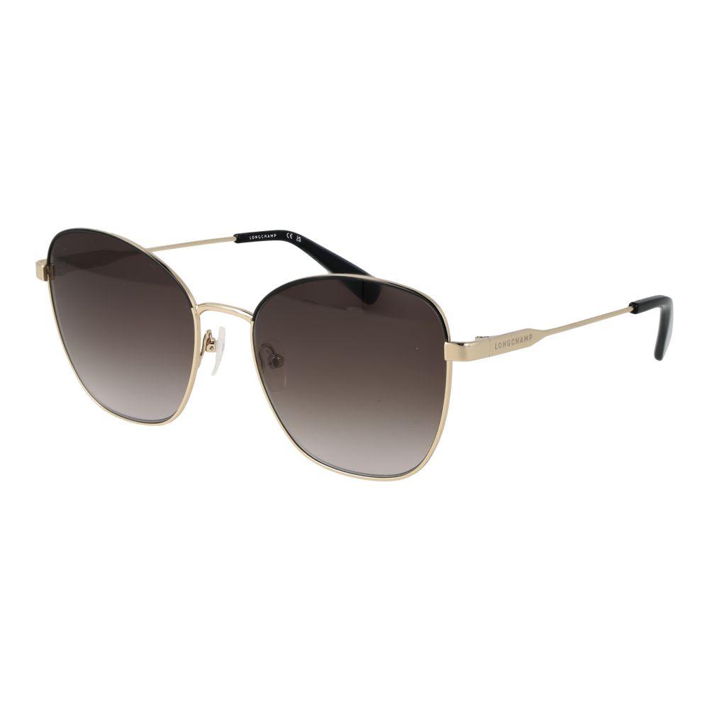 Goldene Metall-Sonnenbrille