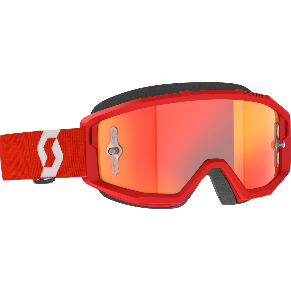 Scott Goggle Primal red/white/orange chrome works (1005) 2785971005280