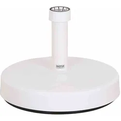 SIENA GARDEN  25 kg Kunststoff befüllbar Schirmständer Fill Foot 25kg, weiß