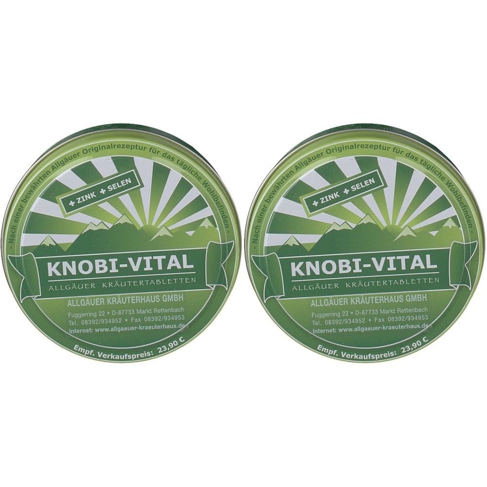 Knobi Vital Tabletten 2x 2x300 St