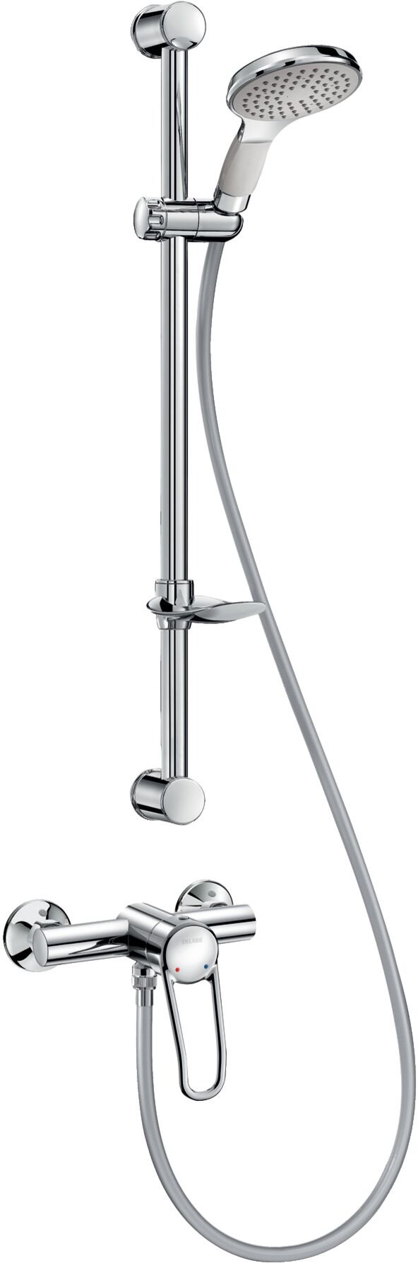 Colonne de douche Delabie avec mitigeur SECURITHERM EP monocommande - 2739EPKIT
