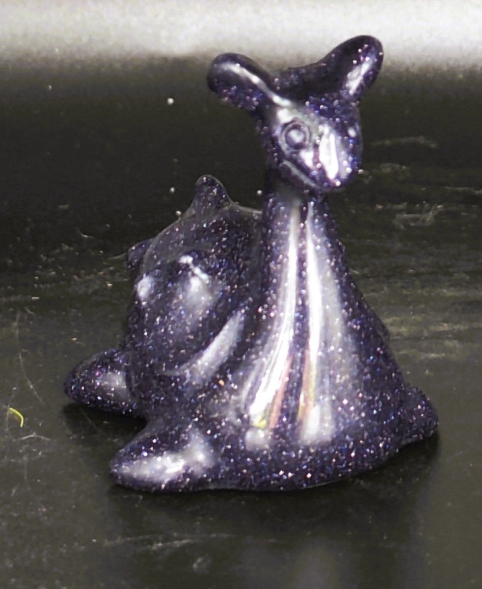 Pokémon Lapras Blauwe Zandsteen Crystal Decoratie voor Volwassenen