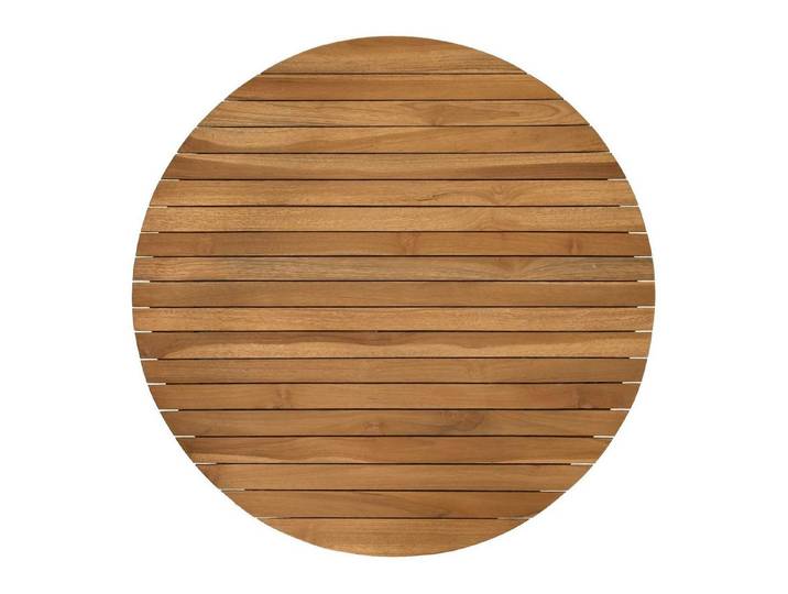vidaXL Tischplatte Tischplatte Ø 70 x 3,5 Rund Massives holz Natur (1 St)