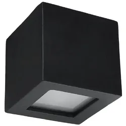Sollux SL.0872 Wandleuchte Keramik LEO schwarz