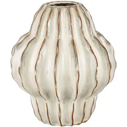 Mica Decorations, Vase, Altea Vase - H28 x Ø25 cm - Keramik - Off White (1x)