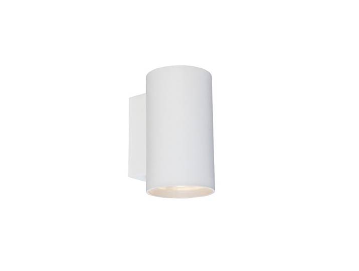 Applique murale moderne ronde blanche 2 lumières - Sandy