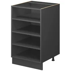 Vicco, Regal, Küchenregal Fame-Line, Anthrazit, 50 cm ohne Arbeitsplatte (50 x 50 x 82 cm)