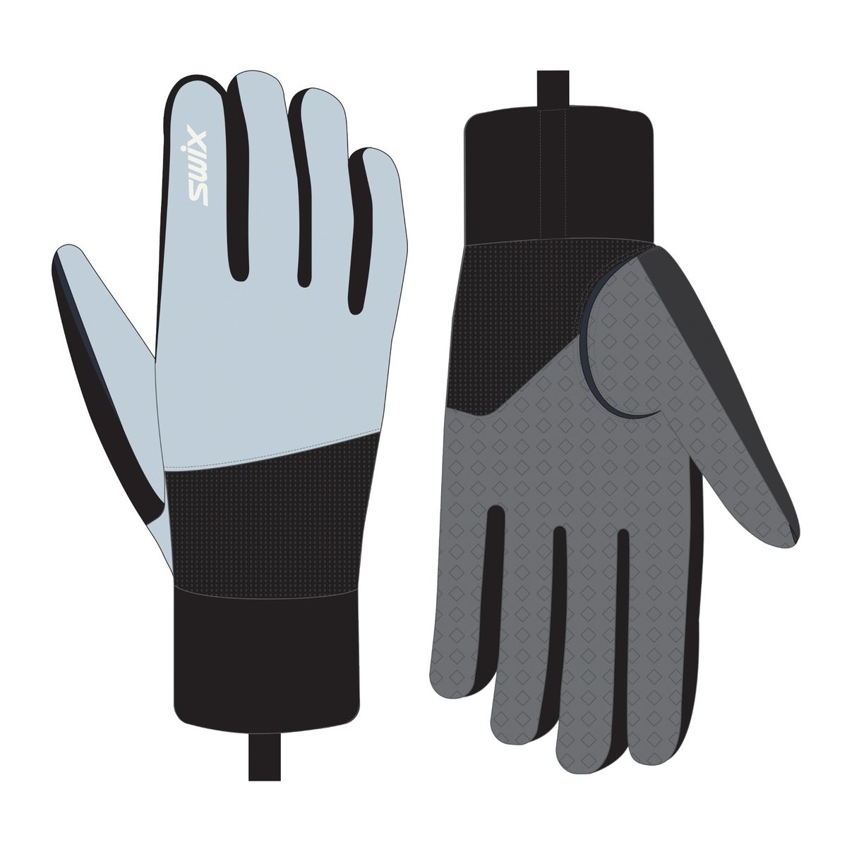 Swix Reaction Glove W ballad blue (71022) 9 14048-25-71022-9