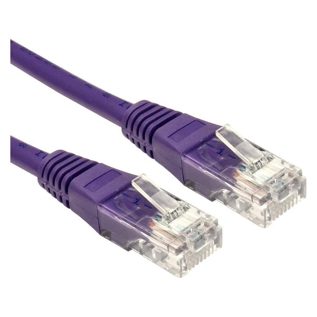 Cables Direct CDL 5m Cat5e Cbl - Violet 24AWG (CAT5e, 5 m) (RJ-605V)