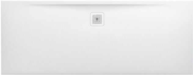 LAUFEN Pro Duschwanne H2149560000001 Marbond Ablauf lange Seite weiss