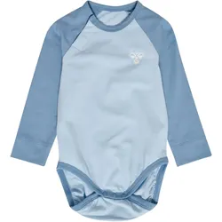 hummel hmlMINI Bee langarm Baby-Body 7986 - faded denim 68
