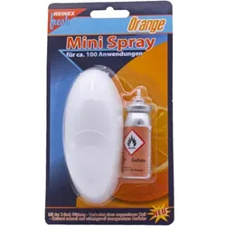 Raumspray Reinex Mini Spray Orange 10 ml sorgt schnell für wirkungsvoll angenehme Gerüche