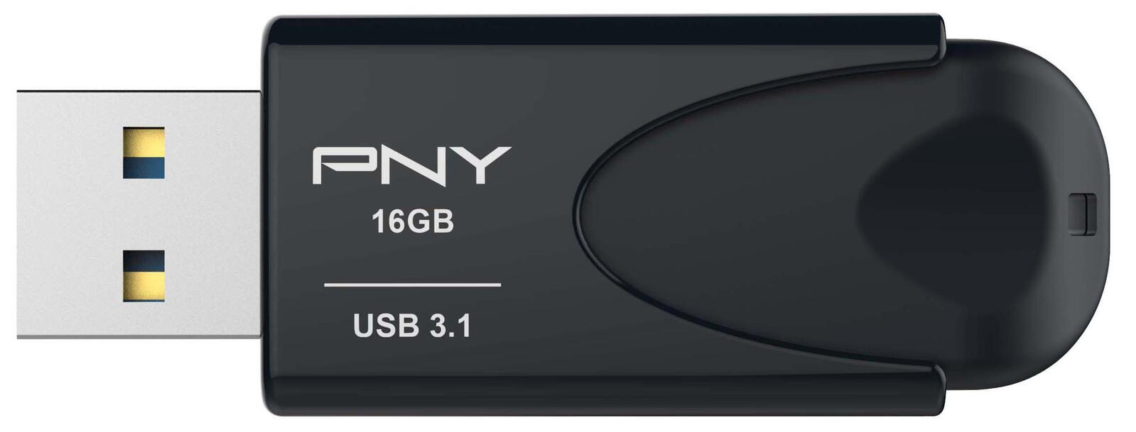 PNY Technologies PNY USB-Stick Attaché 4 schwarz 16 GB FD16GATT431KK-EF