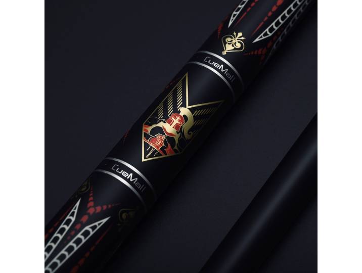 Bâton de queue de billard professionnel en Fiber de carbone, queue de billard de 58 pouces avec pointe Pro multicouche de 12.5mm Faible déflexion, libération rapide