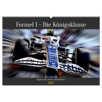 Formel 1 - Die Königsklasse (Wandkalender 2027 DIN A2 quer), CALVENDO Monatskalender