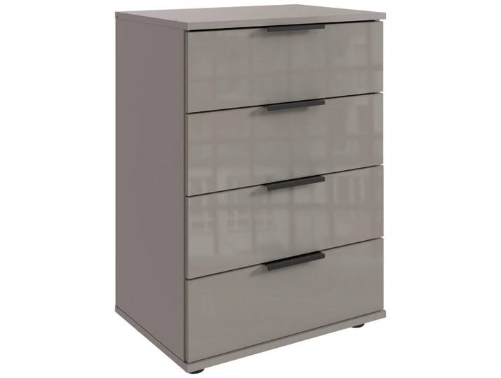 Boxxx Kommode, Grau, Sahara, Kunststoff, 4 Schublade(n) Schubladen, 52x74x38 cm, Made in Germany, Wohnzimmer, Kommoden & Sideboards, Kommoden