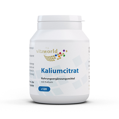 Vita World GmbH KALIUMCITRAT 560 mg Kapseln 120 St 10087195