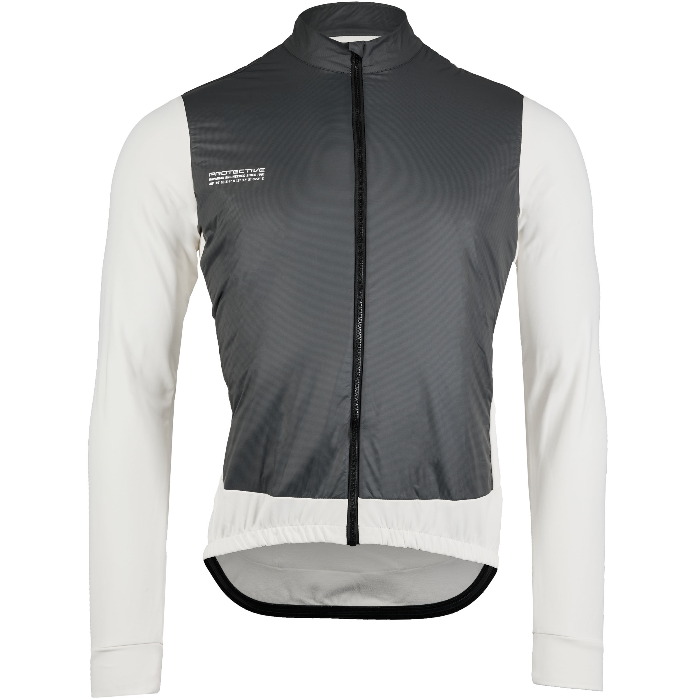 Protective White Marble Herren Kunstfaserjacke weiss Größe XS Gravel Isolierend Wasserabweisend