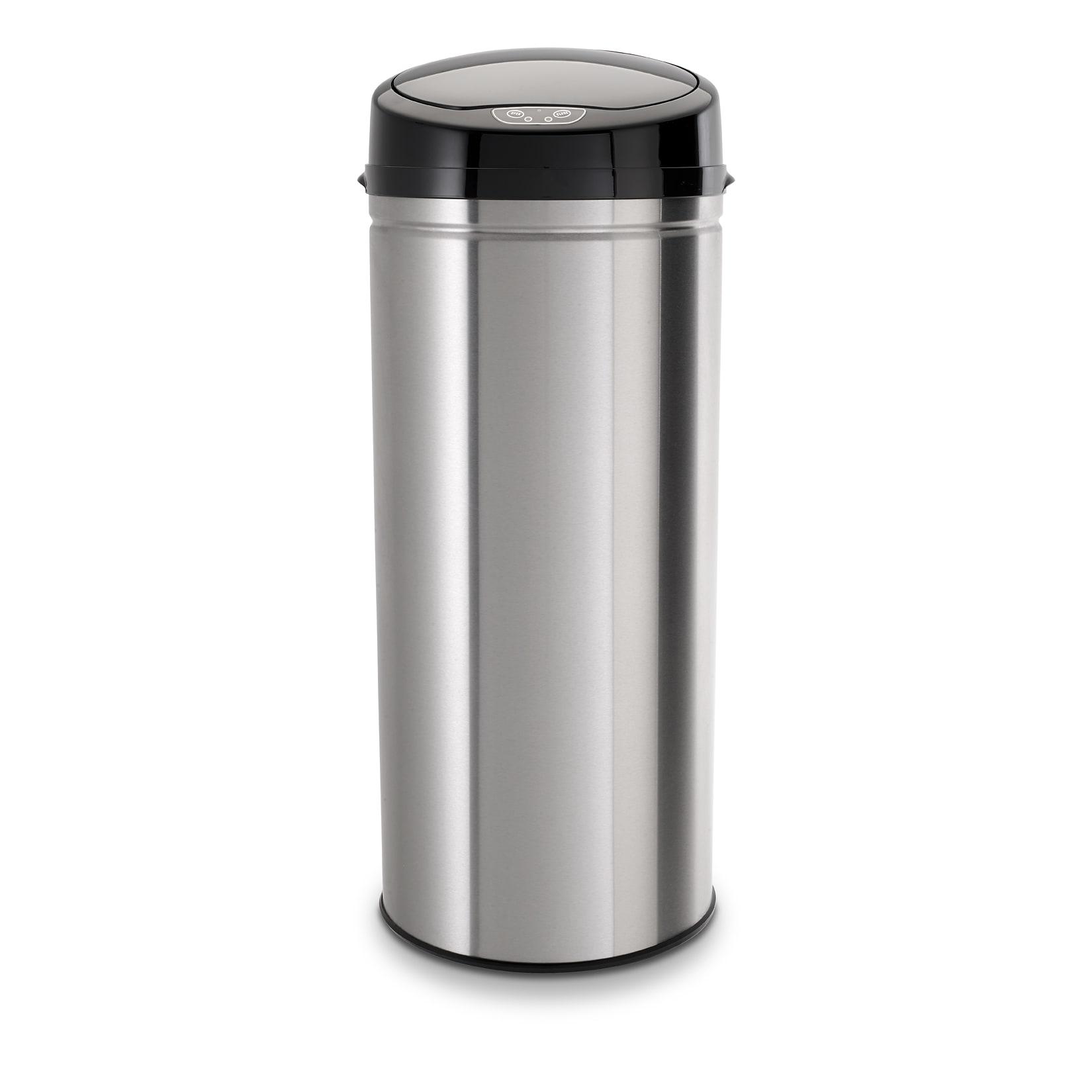 ECHTWERK Abfalleimer 42L mit Sensor - INOX BRUSHED