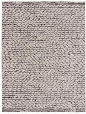 "Reza Indoor/Outdoor Rug - Gray, 4' x 5'7"" - Ballard Designs"