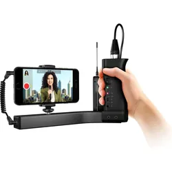 IK Multimedia Handy-Stativhalterung IP-IKLIP (Stativ Smartphone Halterung), Stativ Zubehör, Schwarz